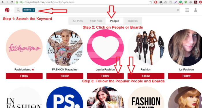 pinterest-guide-Search and Follow