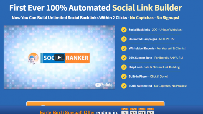 Social Ranker Review